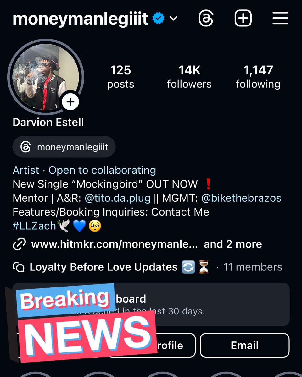 MoneyManLegit's tweet photo. Tap In! Follow 4 Follow https://t.co/JcyliRVm7J