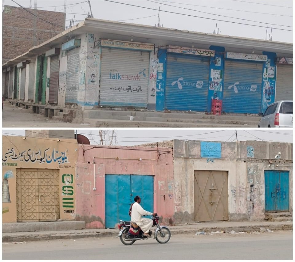 TheChagaiPost's tweet photo. Shutter-down strikes and protests are being held in Chagai, Dalbandin, and Nokundi against the Mastung incident and obstructions in Raaji Muchi with use of blatant force ordered by @PakSarfrazbugti.

#Balochistan #Protest #Mastung #RaajiMuchi #ShutterDown #BalochYakjehtiCommittee https://t.co/hBtoRMhtUy