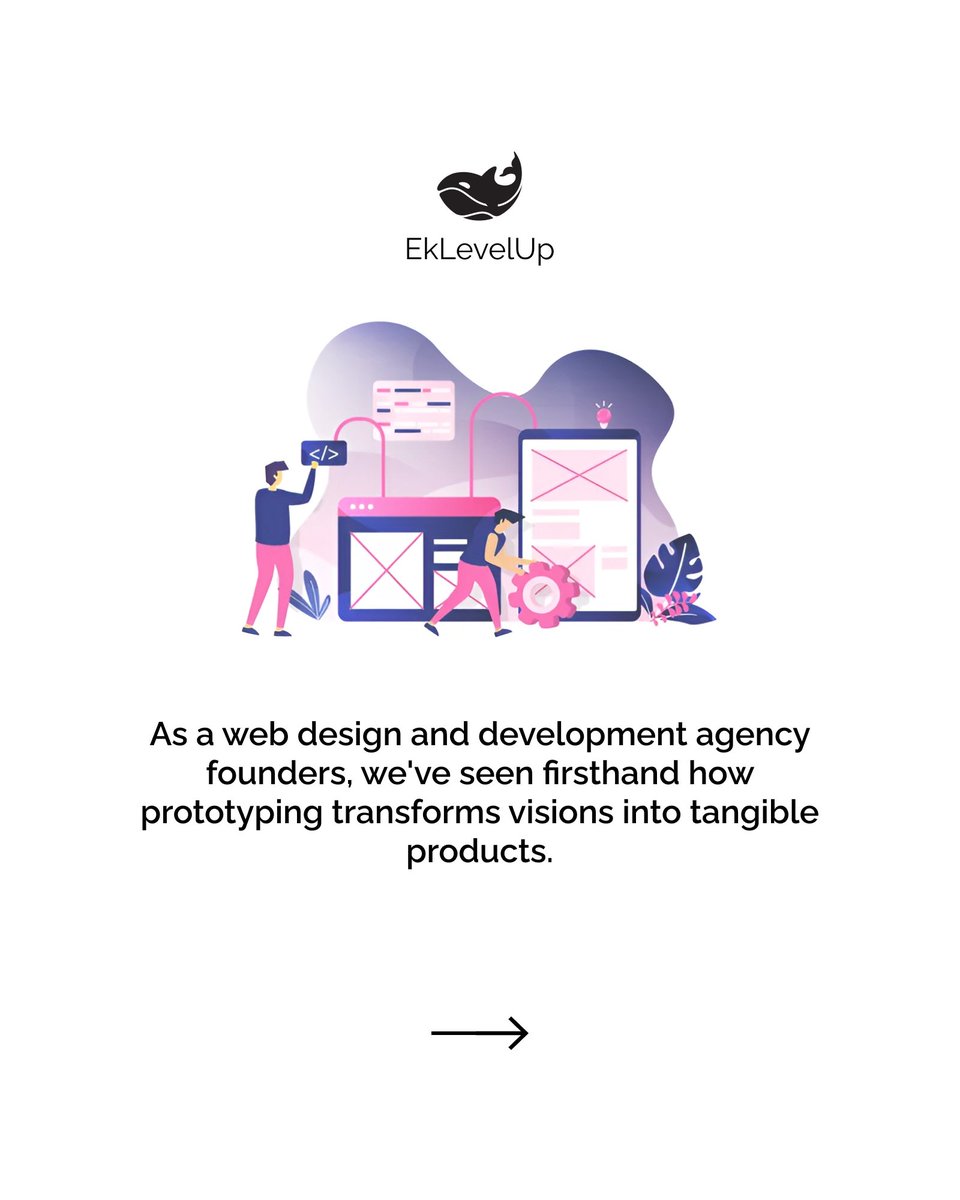 ek_level_up's tweet photo. A prototype is worth a thousand meetings. It's the tangible manifestation of an idea, a bridge between concept and reality. It's where assumptions are tested, feedback is gathered, and innovation takes flight.

Join us on this exciting journey and level up together. https://t.co/3X3h3UrBqt