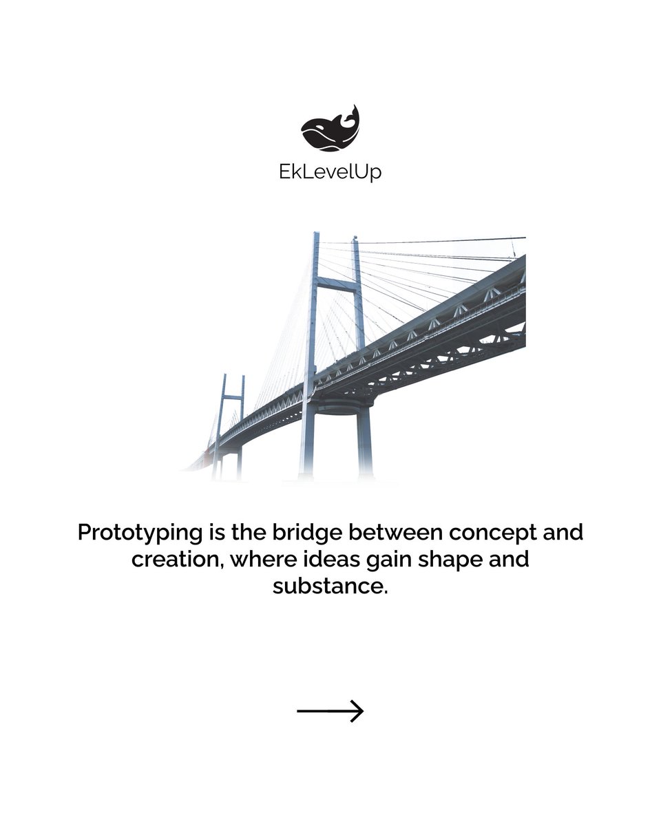 ek_level_up's tweet photo. A prototype is worth a thousand meetings. It's the tangible manifestation of an idea, a bridge between concept and reality. It's where assumptions are tested, feedback is gathered, and innovation takes flight.

Join us on this exciting journey and level up together. https://t.co/3X3h3UrBqt
