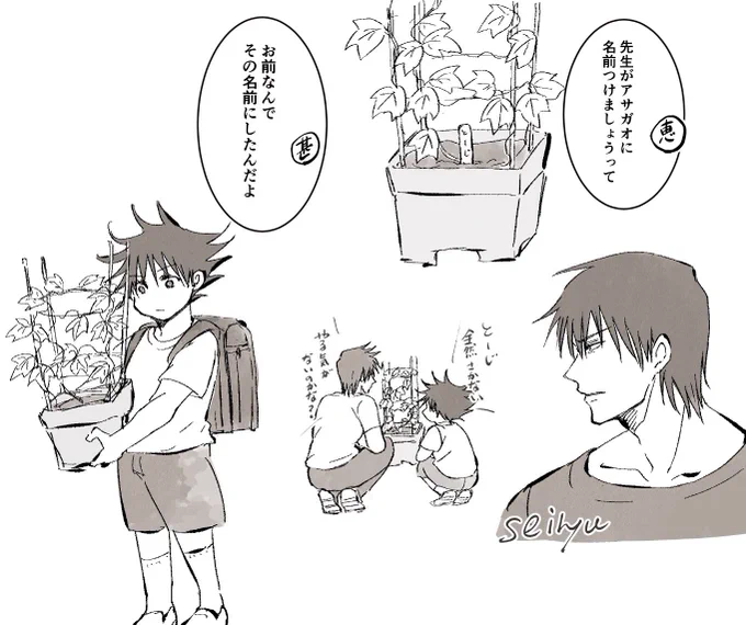 ☀️(伏黒親子if) 