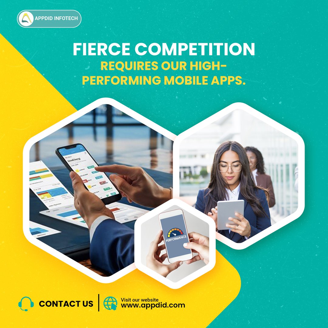 Appdid_M's tweet photo. In a world of fierce competition, stand out with our high-performing mobile apps that deliver exceptional results and keep you ahead of the game! 

Visit https://t.co/HzLRUqVkGr to learn more.

#MobileApps #HighPerformance #AppDidInfotech #TechInnovation https://t.co/vUqP8cHkAu