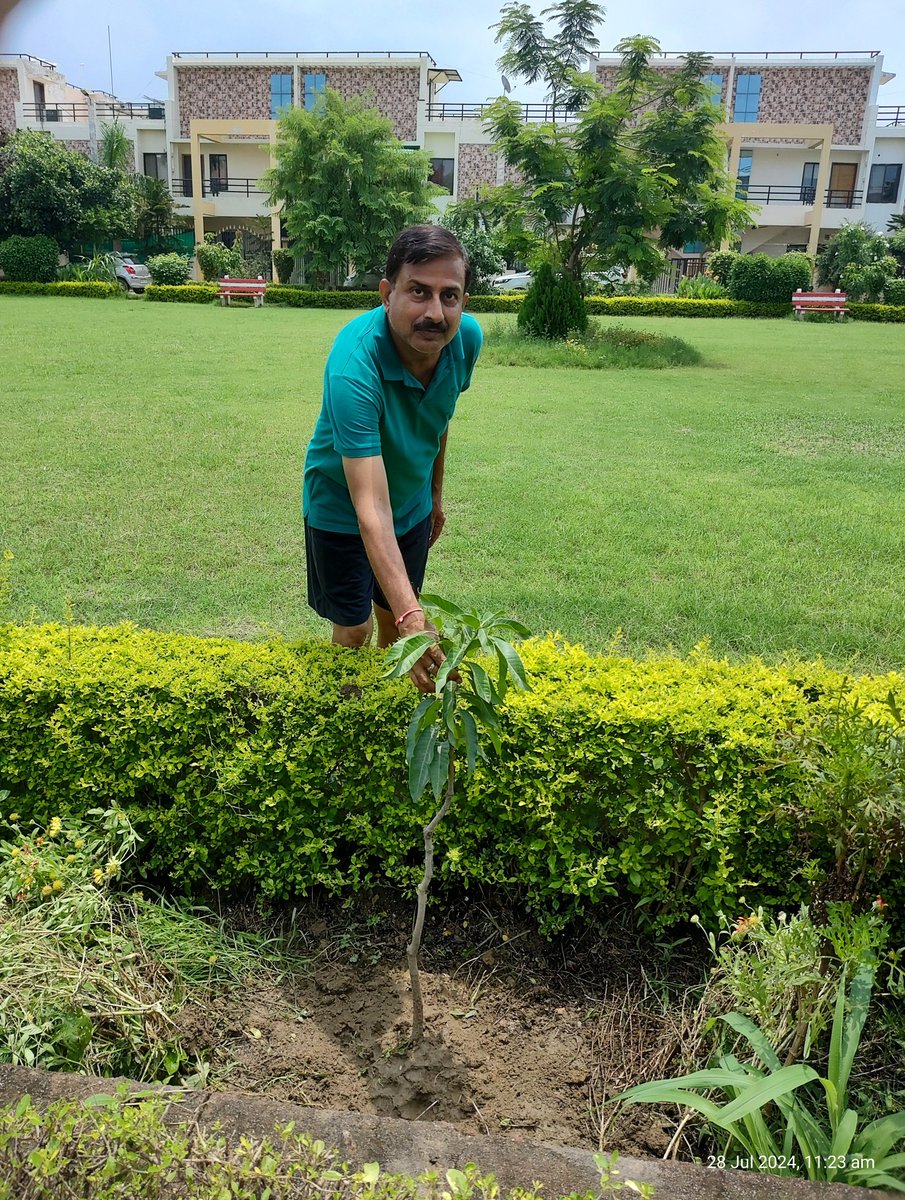 DIOREWA's tweet photo. एक पेड़ मां के नाम अभियान अंतर्गत घर के सामने आम के पेड़ का रोपण किया l https://t.co/Cl4paAv3sh