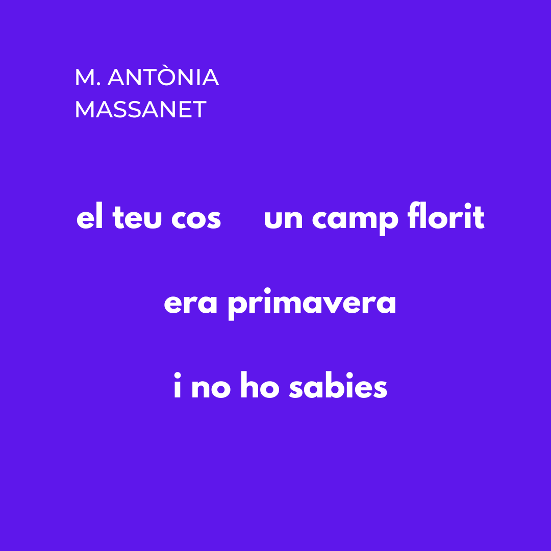Amb Tremor, de <a href="/antoniamassanet/">M. Antònia Massanet</a>, ens acomiadem fins al setembre. El llibre és una edició d'<a href="/editorialfonoll/">editorial fonoll</a> del 2024, amb un postfaci d'<a href="/anton_not/">Anton Not</a>. Bon estiu i bones lectures!

#poesia #poesiaencatala #poesiacatalana #donespoetes #poetesmallorquins #poetesmallorquines