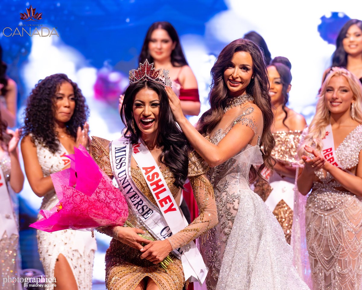 maloneyaguirre's tweet photo. Congratulations @AshCallingbull she is #MissUniverseCanada2024 https://t.co/WpPyv8xcMS