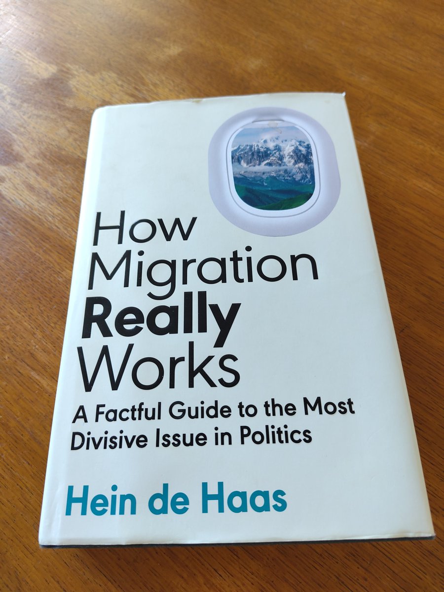 #BookRecommendation on #migration by @heindehaas. Asylum seekers are the easiest to blame by #politicians as they are not present in political arena. #power frames knowledge as his wishes.