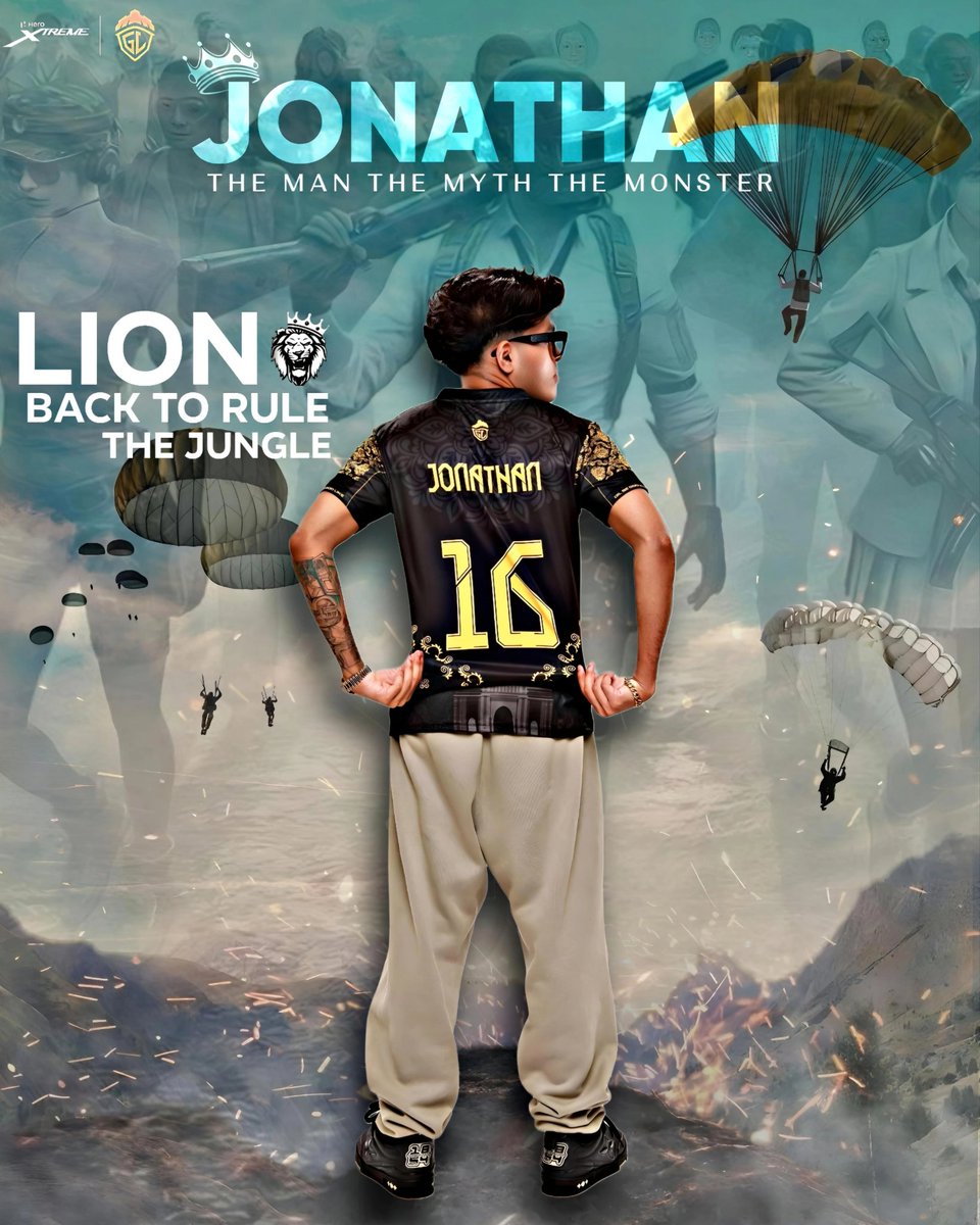 Godlike_edits's tweet photo. “ THE MAN THE MYTH THE MONSTER ” LION BACK TO RULE THE JUNGLE !!! 

GODLIKE @ig_jonathan16 💛💛💛💛
Most consistent player of the BGMI !! 
#DilSeGodlike #Godlike #BGMI 💛💛 https://t.co/ZMb4bsmDXM
