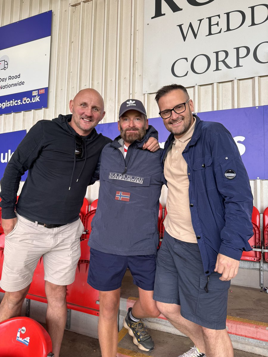 mjfitzmusic's tweet photo. Had the pleasure of watching my mates son play for @Boro yesterday at Doncaster. George McCormick came on in 78th min and setup Sonny Finch for goal no.5 ⚽️👏🏻
3 of Redcar’s finest in attendance #UTB https://t.co/ATqAnrBhHX