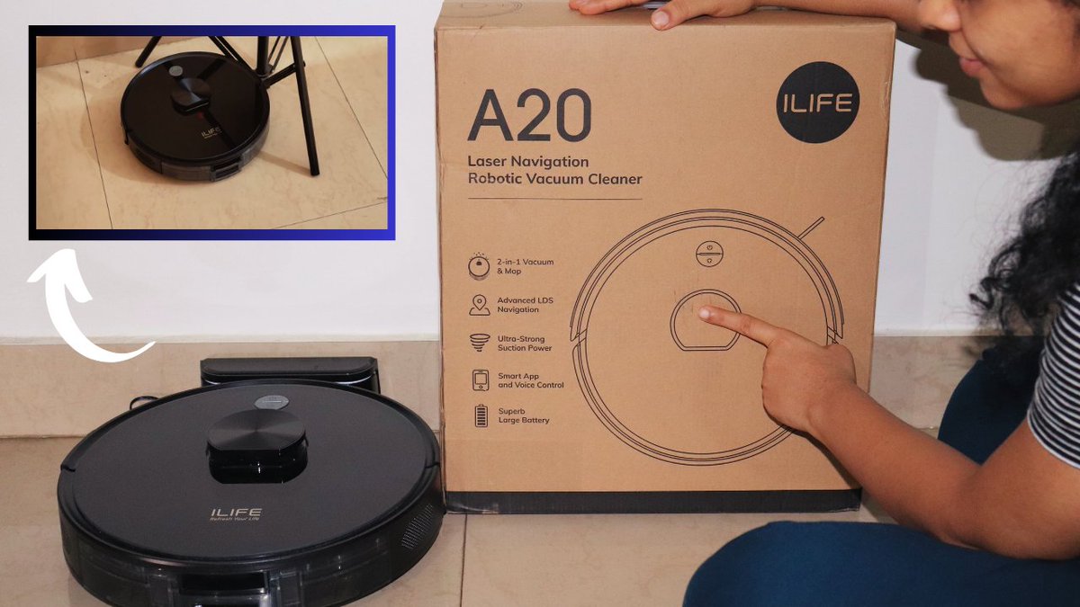 versatileknow's tweet image. iLife A20 Robotic Vacuum Cleaner with Vacuum, Mopping &amp;amp; LIDAR Navigation Technology - Unboxing, Setup &amp;amp; Detailed Review | Best Vaccum Cleaner Under 30K in India? 

youtu.be/oVUB5sAd2vI 

#iLiFE #Robotvacuumcleaner #Robot #iLifeA20 @ilife_global