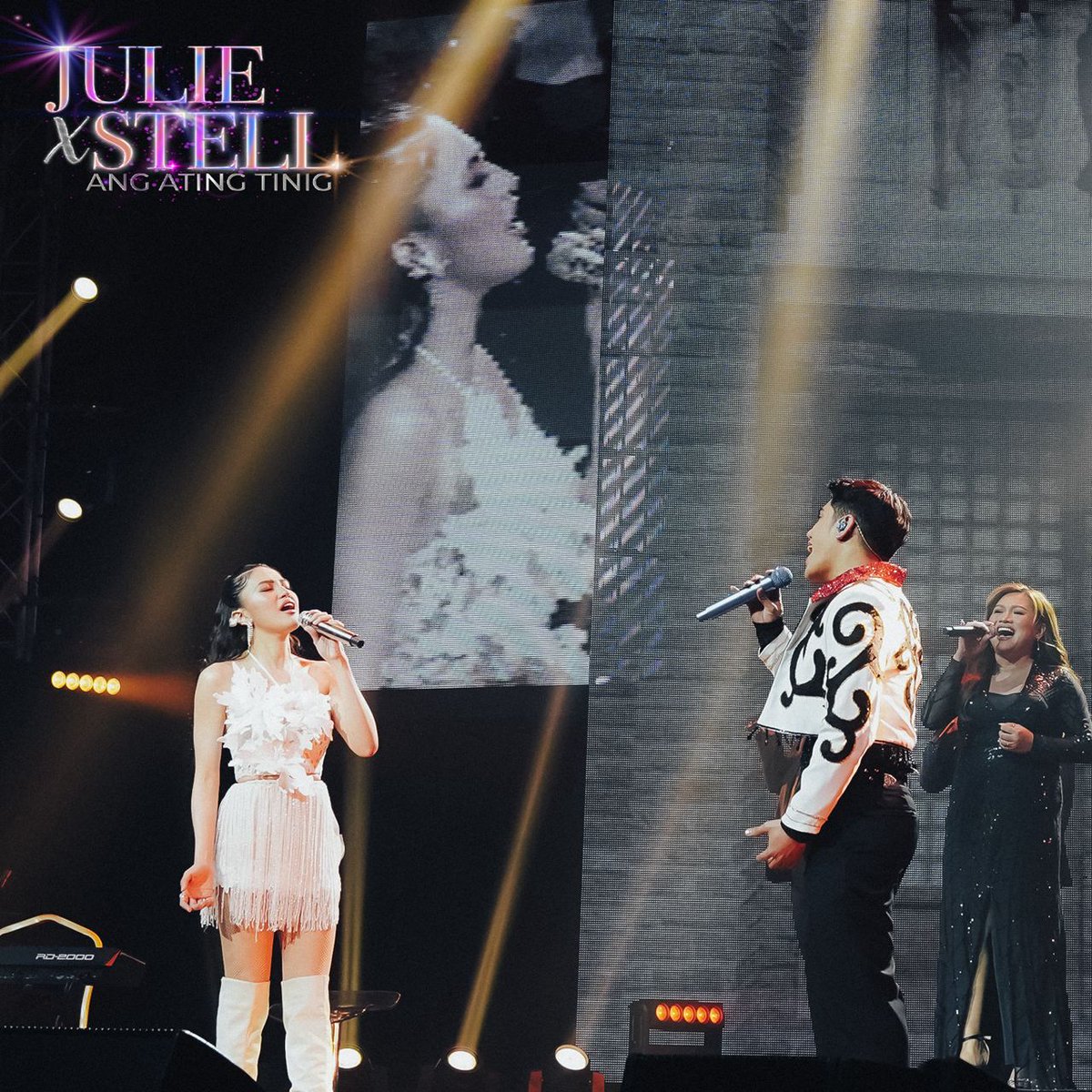 1zentertainment's tweet photo. The moment we've all been waiting for is almost here! 1 Hour left before the last night of Julie x Stell: Ang Ating Tinig!

#JulieXStell #AngAtingTinig https://t.co/FTU1XriR4w