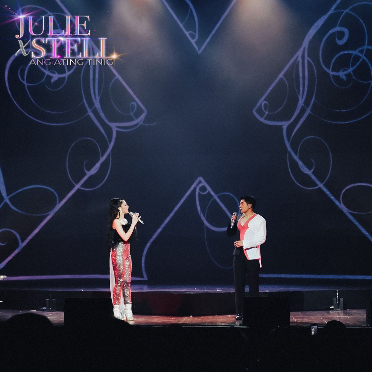 1zentertainment's tweet photo. The moment we've all been waiting for is almost here! 1 Hour left before the last night of Julie x Stell: Ang Ating Tinig!

#JulieXStell #AngAtingTinig https://t.co/FTU1XriR4w