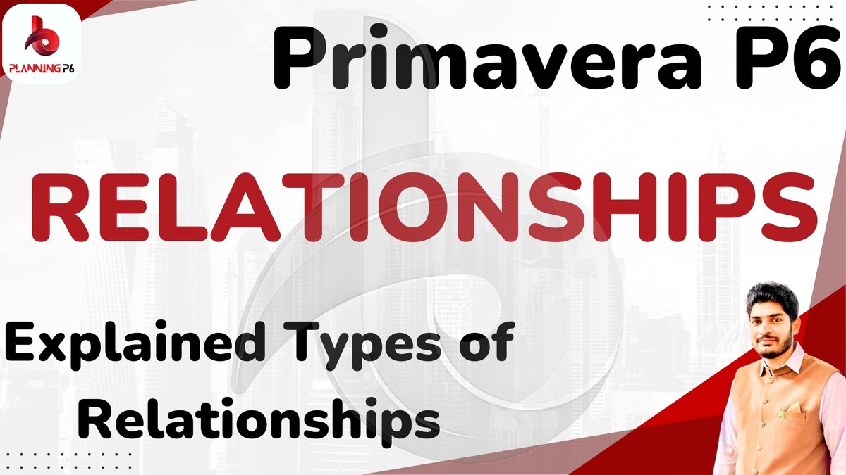 Planningp6's tweet image. 🔴 HOW TO ASSIGN RELATIONSHIPS IN P6
🔴 EXPLAINED DIFFERENT TYPES OF RELATIONSHIPS P6
#PrimaveraP6 #ProjectManagement #ProjectScheduling #ProjectControls #ConstructionManagement #PMP #CPM #PERT #SchedulingSoftware
youtu.be/Z_AaWmBH0cg