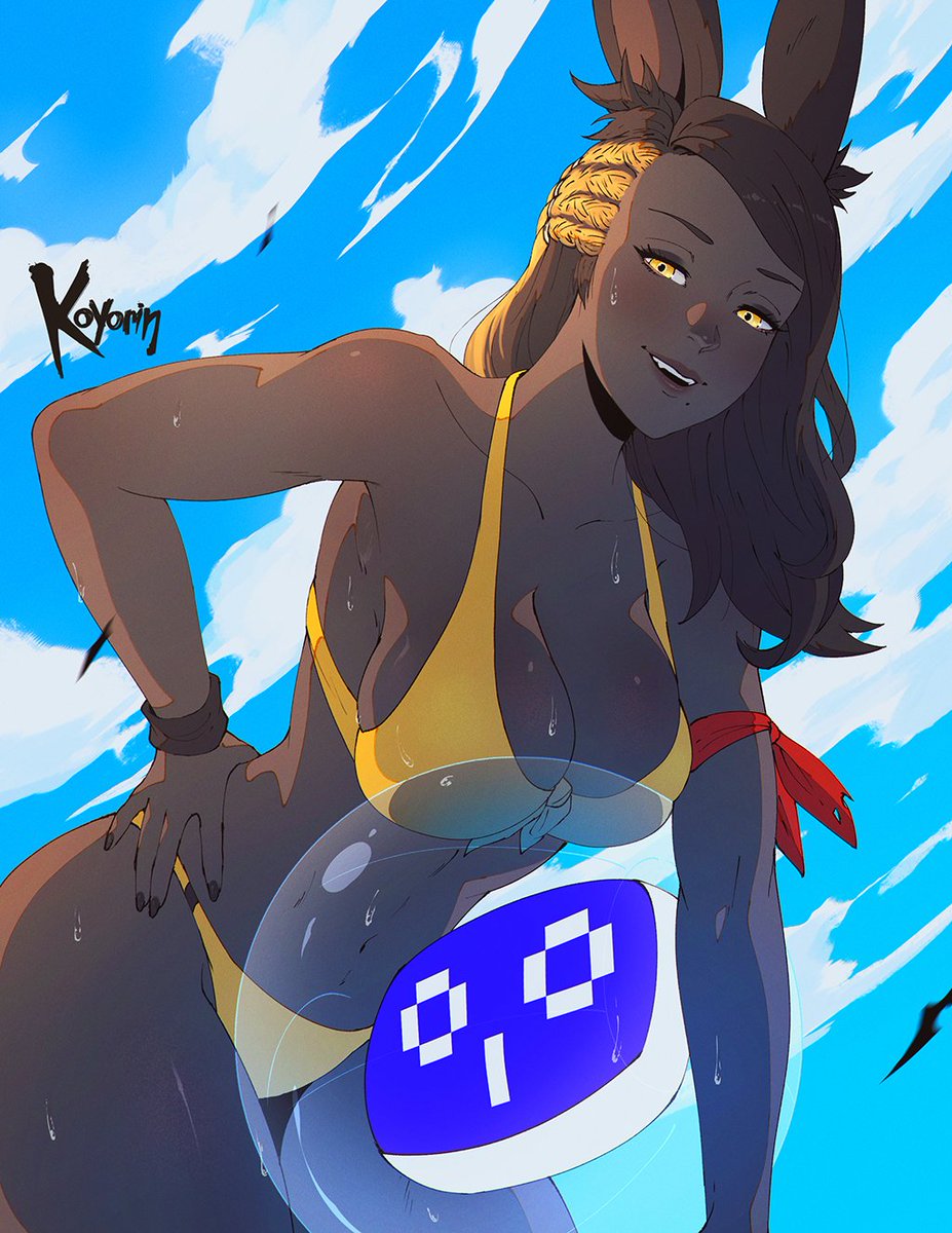 summer cahciua! 🏖️ // #FFXIV #Dawntrail