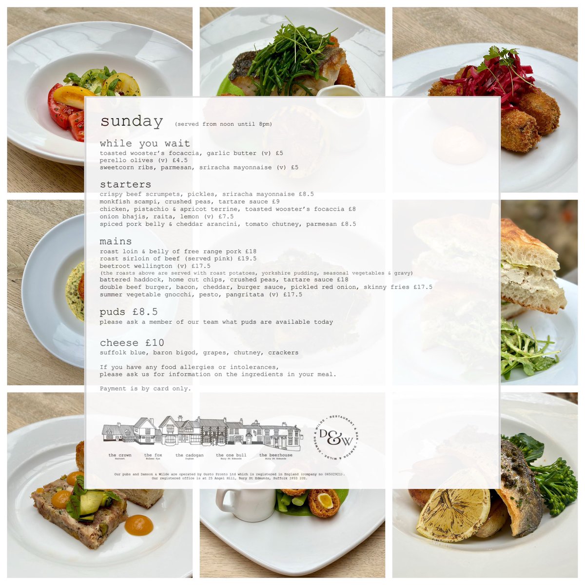 theonebullbury's tweet image. || Sunday 28th July ||
Tables available throughout the day. To book -
☎️ 01284 848220
💻 theonebull.co.uk