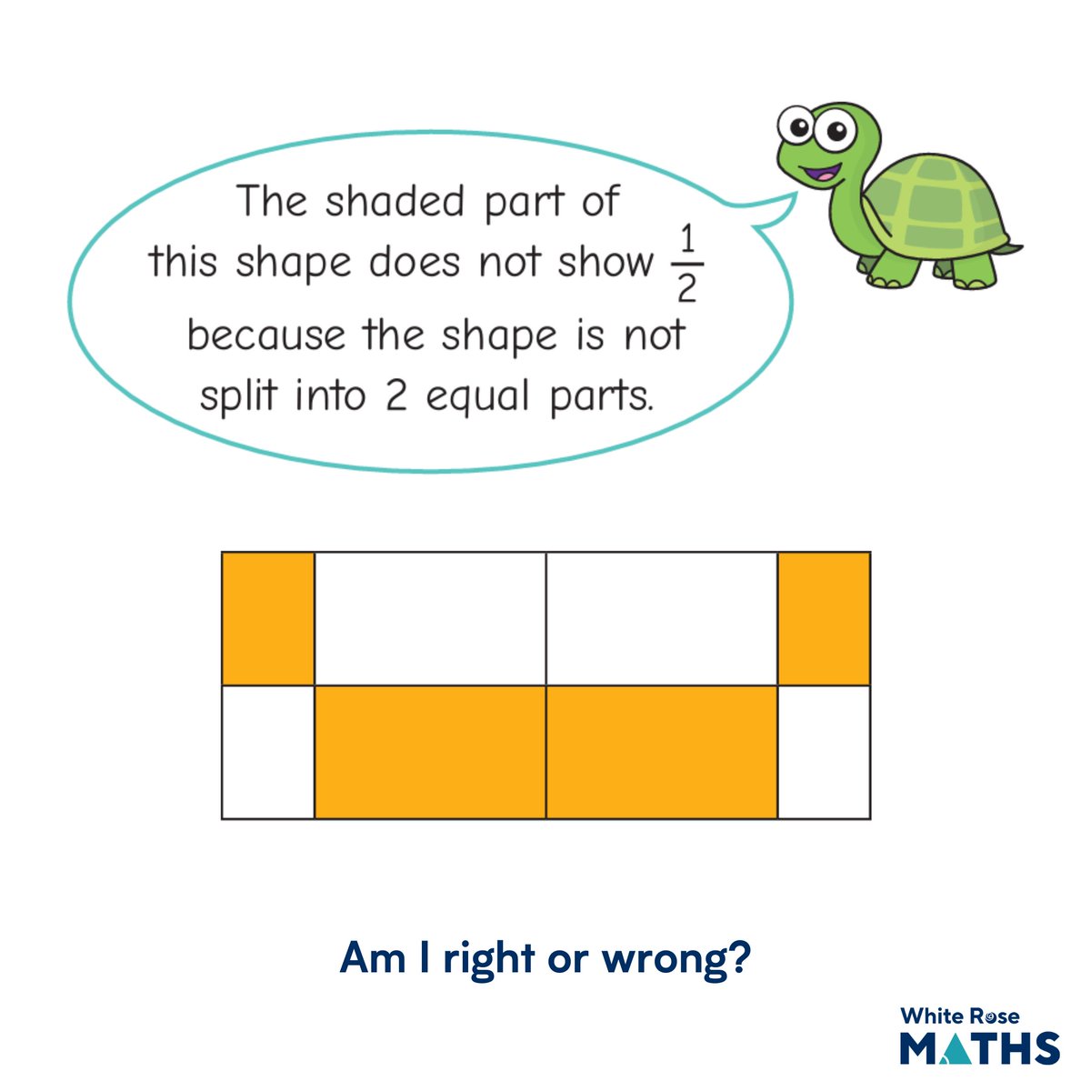 Not sure about this one - do you think I am right or wrong? 💬

#TinyWRM #MathsForAll