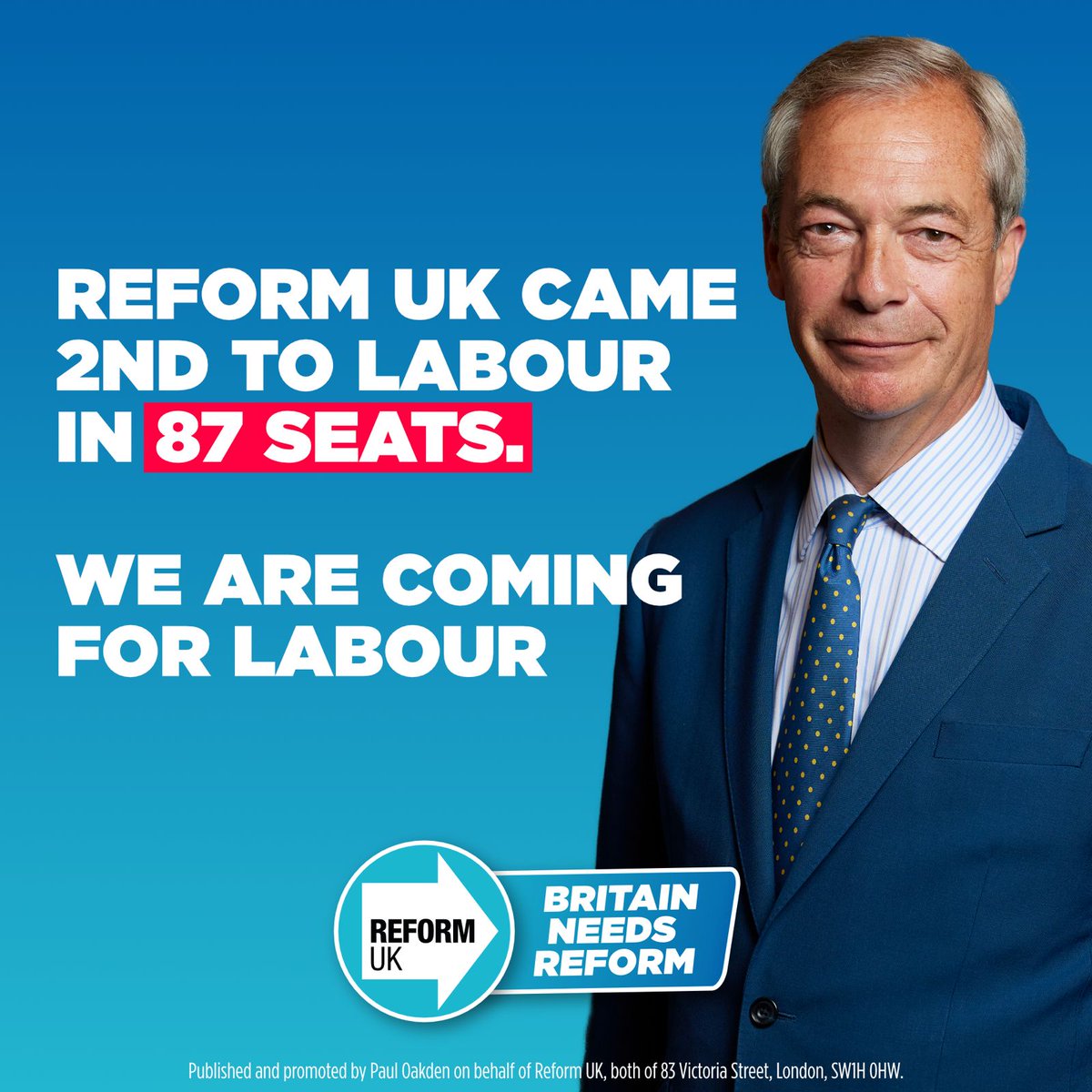 Reform UK tweet media