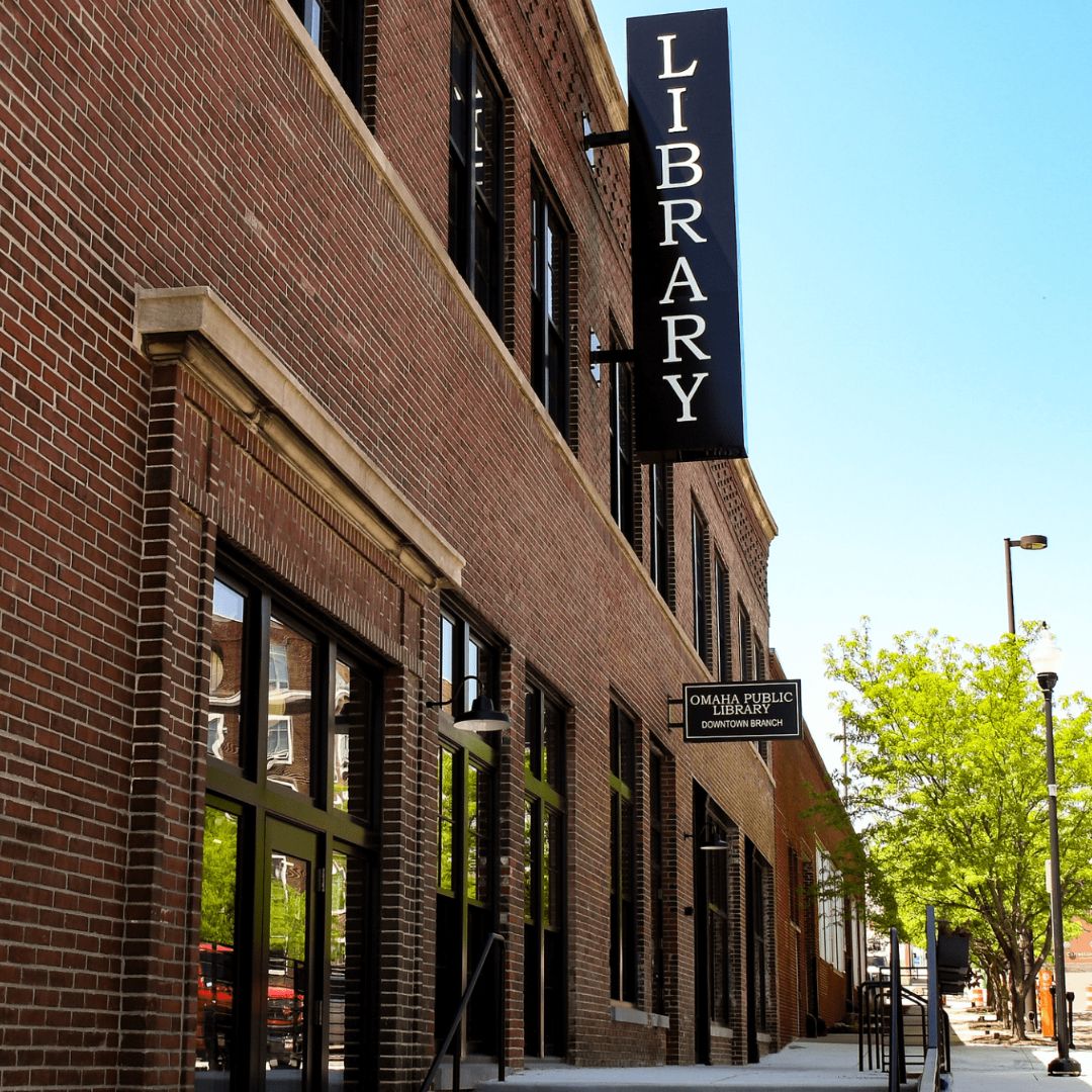 ⏰Delayed opening notice: The Downtown Branch will open at 1:00 PM tomorrow, Monday, July 29, due to ongoing nearby water main repairs. Thank you for your patience and understanding. Please visit our other locations or omahalibrary.org!