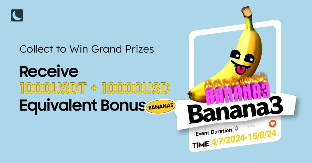 🪂 New Airdrop: Banana3
🔗 Link: gleam.io/6ARrk/banana3g…

💎 Reward: share of pool 
🏆 Winners: 100 Random winners 
📅 Distribution: 31st August, 2024

📢 #Airdrop #AirdropAchiever #Crypto #Blockchain #FreeTokens #BTC #Binance #OpeningCeremony #USDT #Bybit  #Bitget