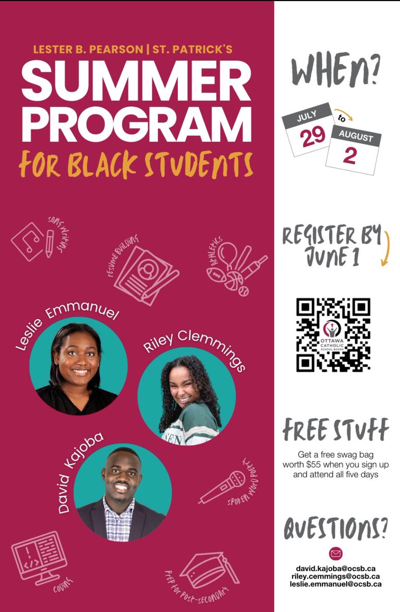 OCSB Black Employee Network (BEN) (@ocsb_ben) on Twitter photo 🗣️<a href="/OttCatholicSB/">Ottawa Catholic School Board</a> students, are you ready? Summer Program begins tomorrow! 🥳<a href="/OCSB_BEN/">OCSB Black Employee Network (BEN)</a> <a href="/ocsbequity/">@OCSBEquity</a> <a href="/MissLEmmanuel/">Leslie Emmanuel, OCT</a> <a href="/kajoba_d/">david kajoba</a> 🗣️<a href="/OttCatholicSB/">Ottawa Catholic School Board</a> students, are you ready? Summer Program begins tomorrow! 🥳<a href="/OCSB_BEN/">OCSB Black Employee Network (BEN)</a> <a href="/ocsbequity/">@OCSBEquity</a> <a href="/MissLEmmanuel/">Leslie Emmanuel, OCT</a> <a href="/kajoba_d/">david kajoba</a>