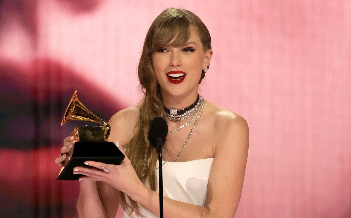 thickolekidman's tweet photo. On February 4th 2024, Taylor made Grammy history once again. She won the award for AOTY for Midnights, marking her fourth win in the category. The most Album Of The Year wins of any artist at the Grammys. 🫶🏻 #taythrowbacks https://t.co/ZqEeOjV2n1