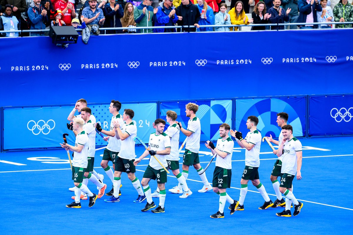 Regroup and refocus.

A strong group performance from the lads yesterday. Rest day today ahead of another big game tomorrow.

🏑 IRL vs AUS - Olympic Games // Pool B
🕘 09:00 Irish Time
📍 Yves-Du-Manoir Stadium, Paris

#Paris2024 #Hockey #SummerOfHockey #HockeyEquals