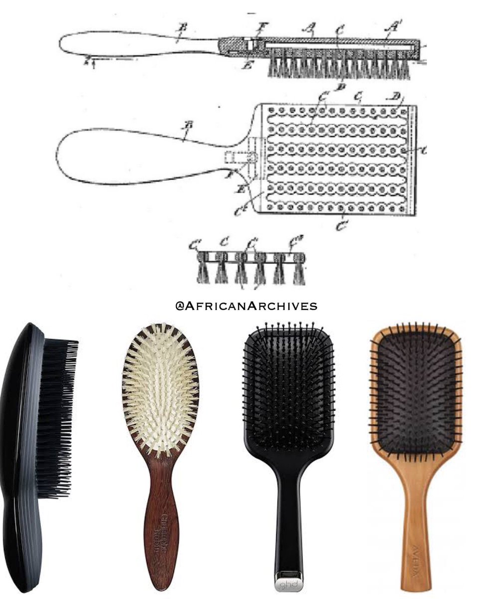 In 1898, Lyda A. Newman, a black hairdresser, patented a hair brush with synthetic bristles. 

It was specifically made for Black hair because the previous animal hair brushes were too soft. 

It also permitted easy cleaning because it had detachable units.

—Lyda D. Newman born