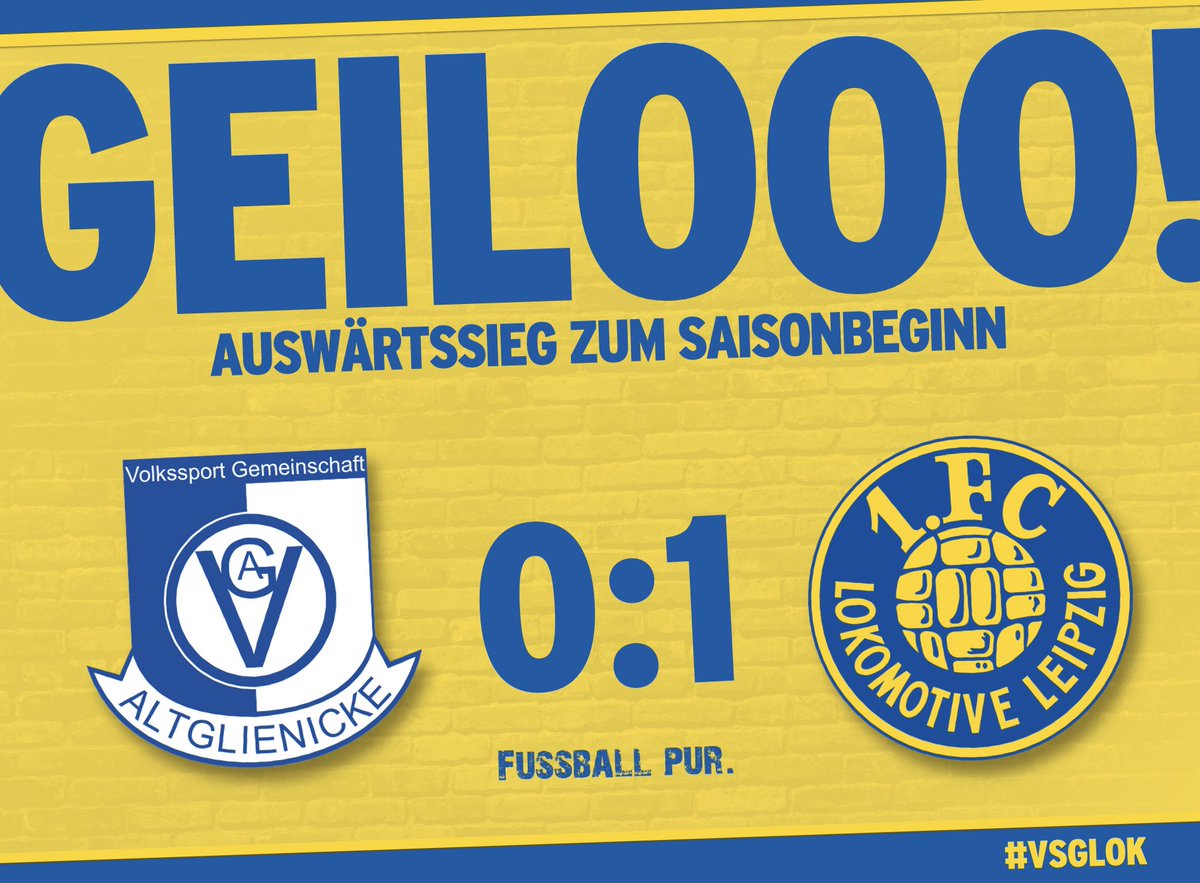1fclokleipzig's tweet photo. AUSWÄRTSSIEG IN BERLIN 🥳😍

Mit viel Kampf und Leidenschaft bringt die Loksche die Führung über die Zeit und somit steht der erste Dreier im ersten Spiel auf der Habenseite! Geil!!! 💙💛

90+6‘ ⏱ | 0:1
Achtung -  Dauerkarte sichern: 
https://t.co/BQ7PP0y5St 

#VSGLOK https://t.co/cdDO2pSSQj