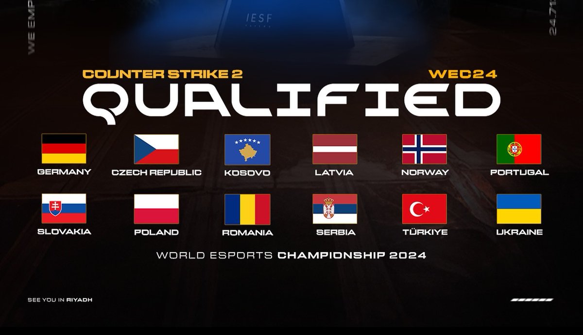 Latvijas Elektroniskā Sporta Federācija tweet media