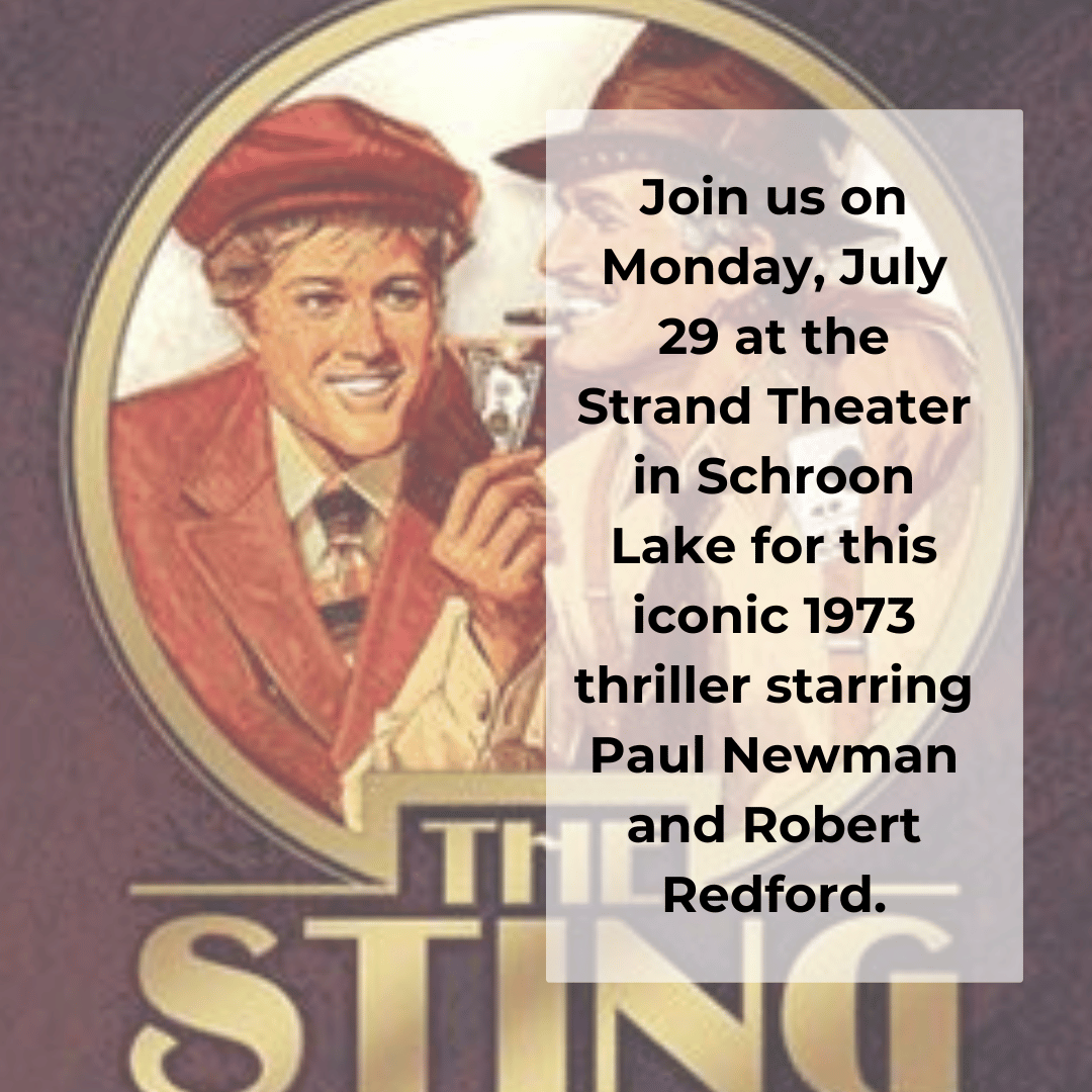 ADIRONDACKFILM's tweet photo. The Strand Summer Series dedicated to classic cinema continues with “The Sting” for one night only on Monday, July 29 at 8pm! All tickets are $15 at the door.
#Film #Movie #Adirondacks #TheStrandTheater #TheSting #ClassicMovies #Cinema #Cinematography #FilmFestival #FilmScreening https://t.co/EJzLN9ZcWf