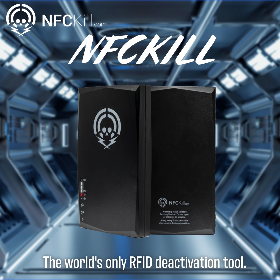 NFCkill's tweet photo. ๐ Destroy RFID tags securely with NFCKill Pro. Perfect for law enforcement, government, and corporate use. ๐ก๏ธ https://t.co/A1EjC30aNc
#nfc #NFCKill #pentesting #hacking #redteam #infosec #rfid #RFIDSecurity #NFCDeactivation https://t.co/gULcbR4uk6