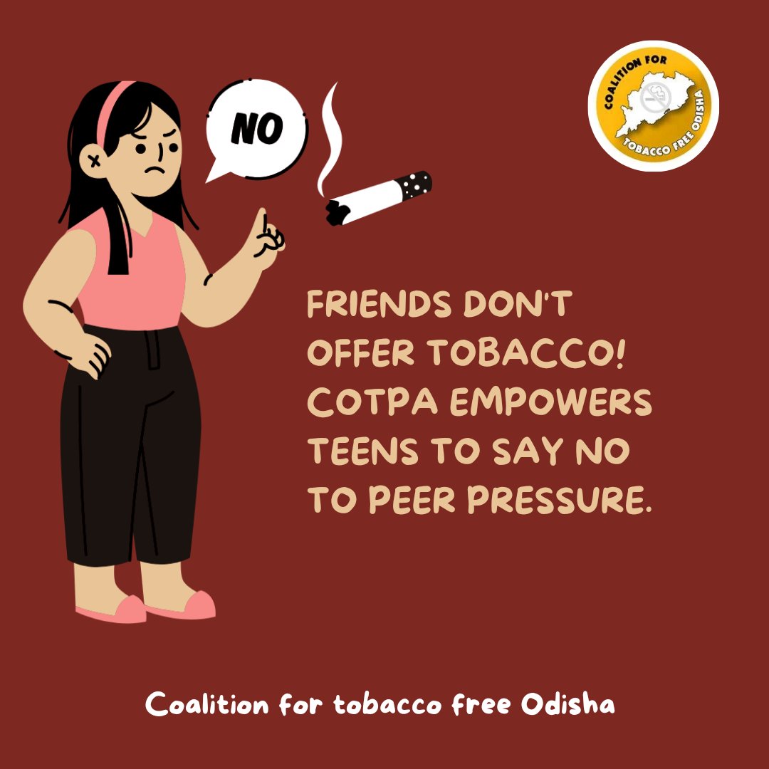 Coalition For Tobacco Free Odisha tweet media
