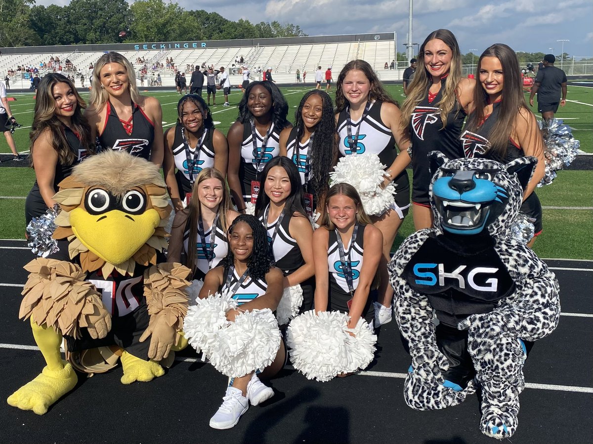 JAVA and <a href="/FreddieFalcon/">Freddie Falcon</a> stole the show. <a href="/SKG_CompCheer/">Seckinger Cheerleading</a>