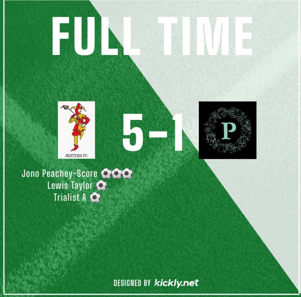 JestersFC's tweet photo. A solid display from the boys first game back. Minutes in the tank, we go again next week🟢🏃🏽‍♂️💨 https://t.co/cjqV8Pnxey