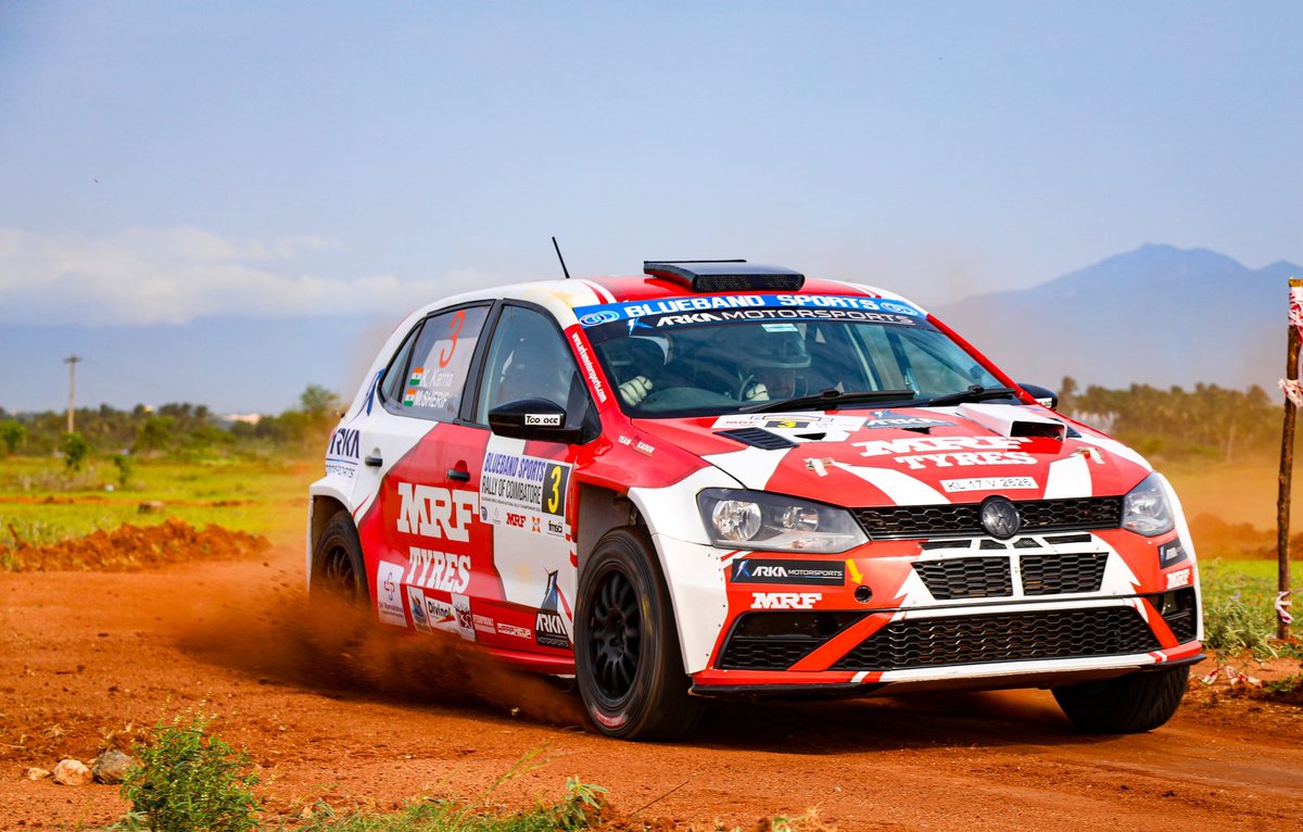 Musasherif's tweet photo. INRC - Runner Up
Blueband Sports Rally of Coimbatore 2024 
@karna_kadur 
@bluebandsports 
@premnath.kasinath 
@murali_ramalingam 
@mrf_racing 
@arkamotorsport 
@pptsindiapvtltd 
#318 #81 https://t.co/d4Yj1671Cp