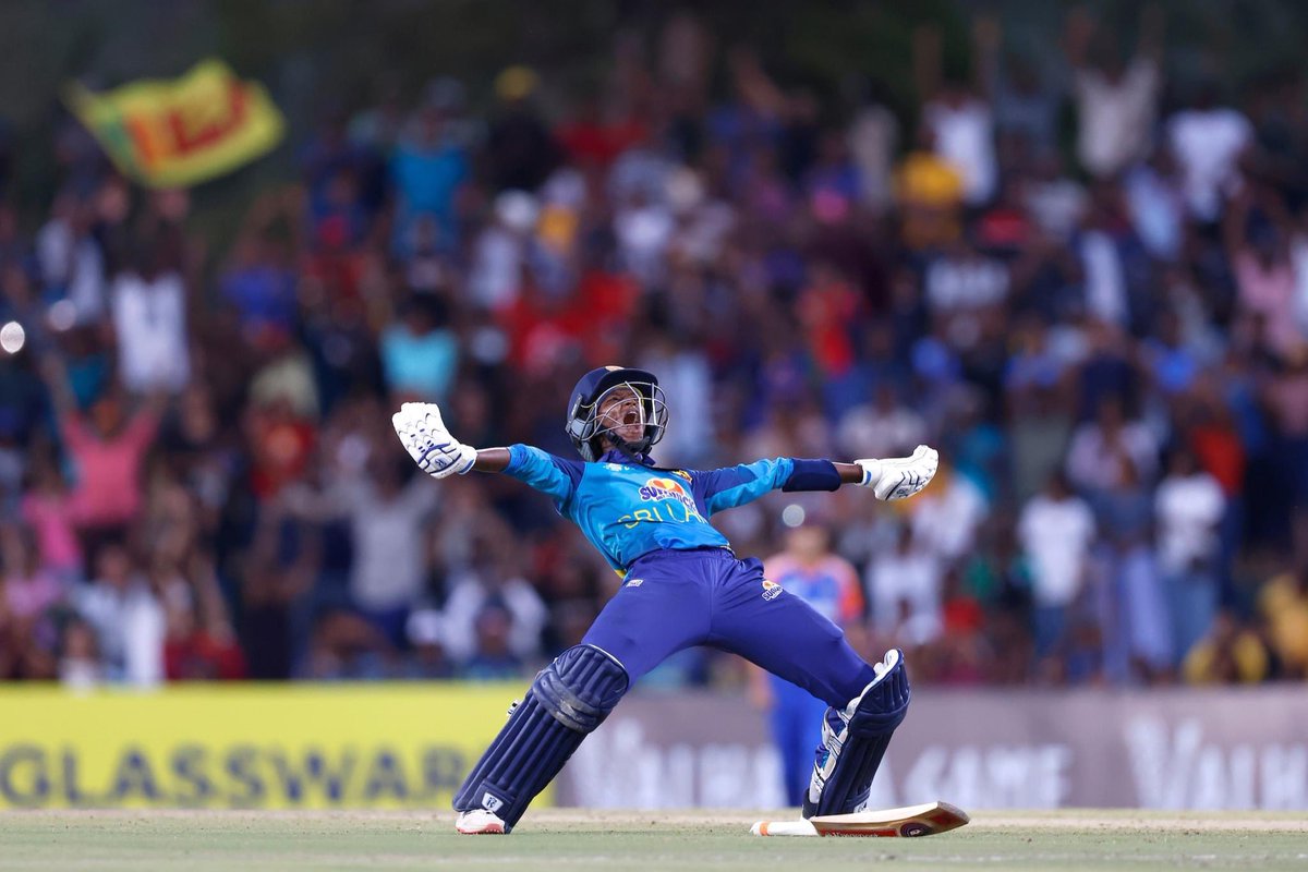 thisis_singhe's tweet photo. It's reminds me Ben Stokes’s celebration 🩵🇱🇰🦁 #justwow https://t.co/AvlmYlzaqA