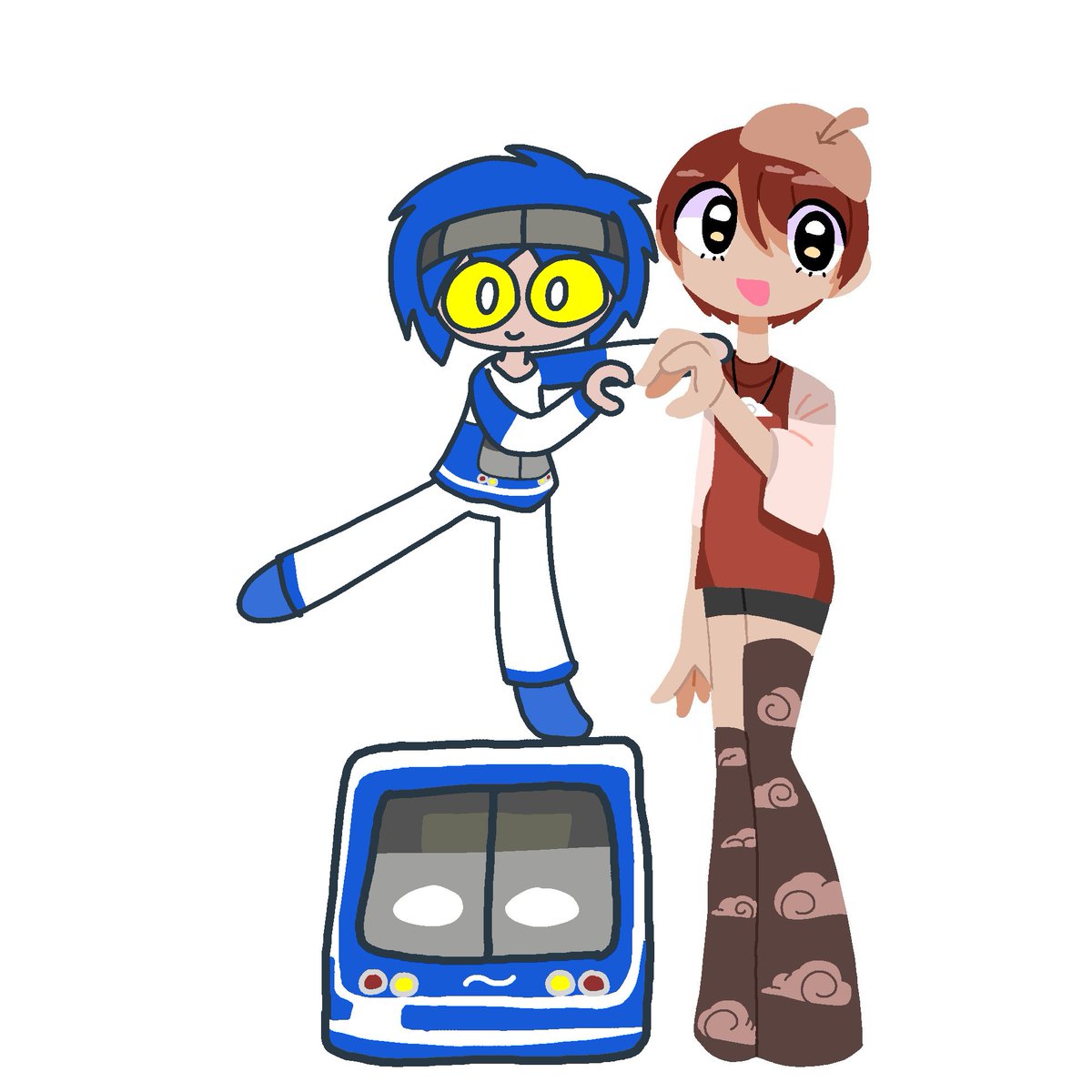 シーグラスアート　✧˖°♡機関車に乗って♡✧˖° 犬　鳥　機関車 Hoshimachi Suisei・Hololive on Honda Civic Si | Owner