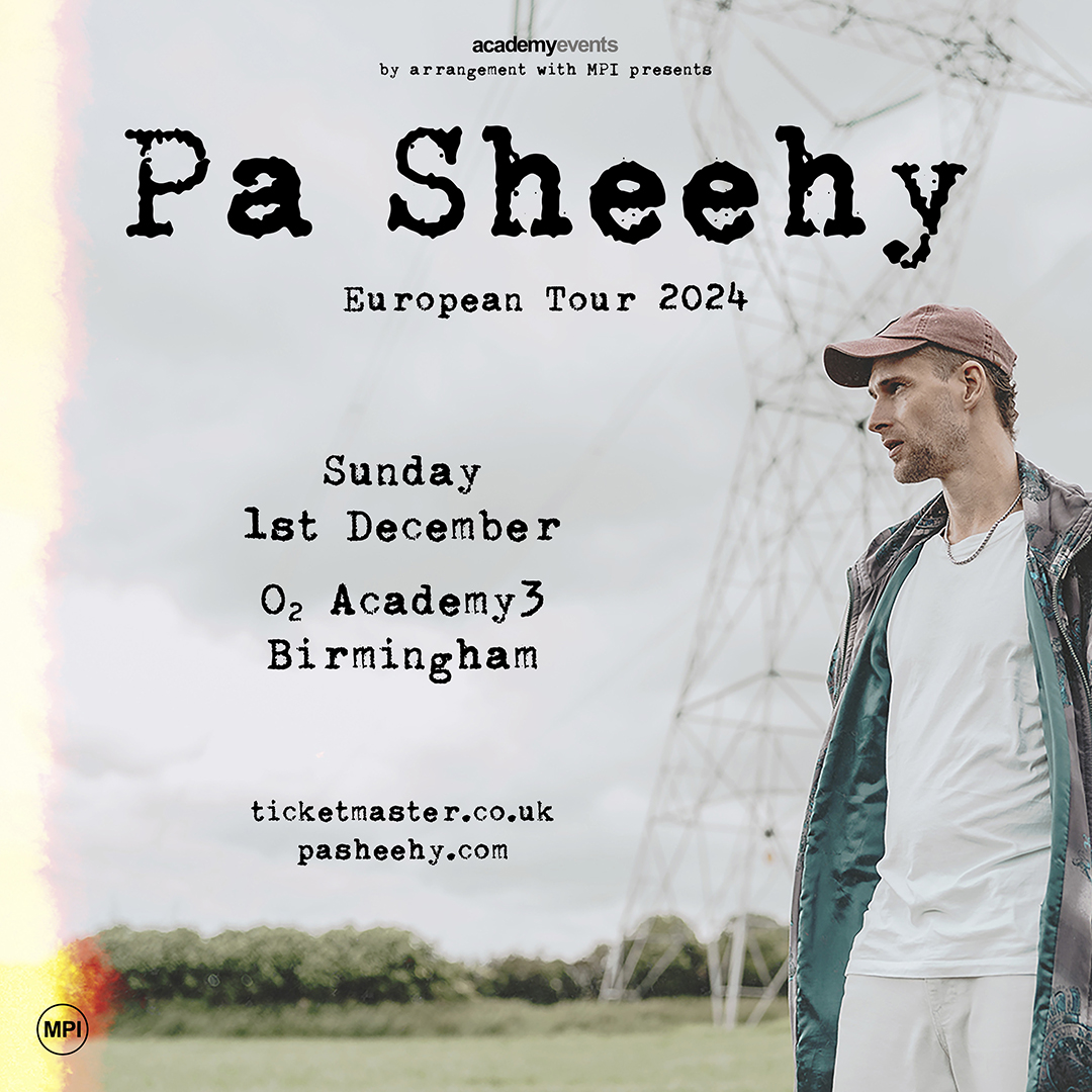 We have tickets on sale now for <a href="/pasheehy/">Pa Sheehy</a> live - Sunday 01 December - amg-venues.com/TZpZ50SJX44