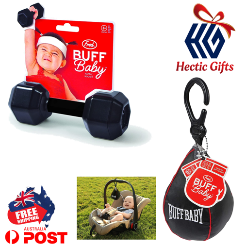 HecticGifts's tweet photo. NEW Genuine Fred Buff Baby - Dumbbell Baby Rattle & Speed Bag Crinkle Toy Bundle
https://t.co/61OAR3v7Yd
#New #HecticGifts #Fred #BuffBaby #Dumbell #Rattle #SpeedBall #CrinkleToy #Bundle #Baby #Toy #Fitness #Workout #FreeShipping #AustraliaWide #FastShipping https://t.co/4eUJgeLsbg