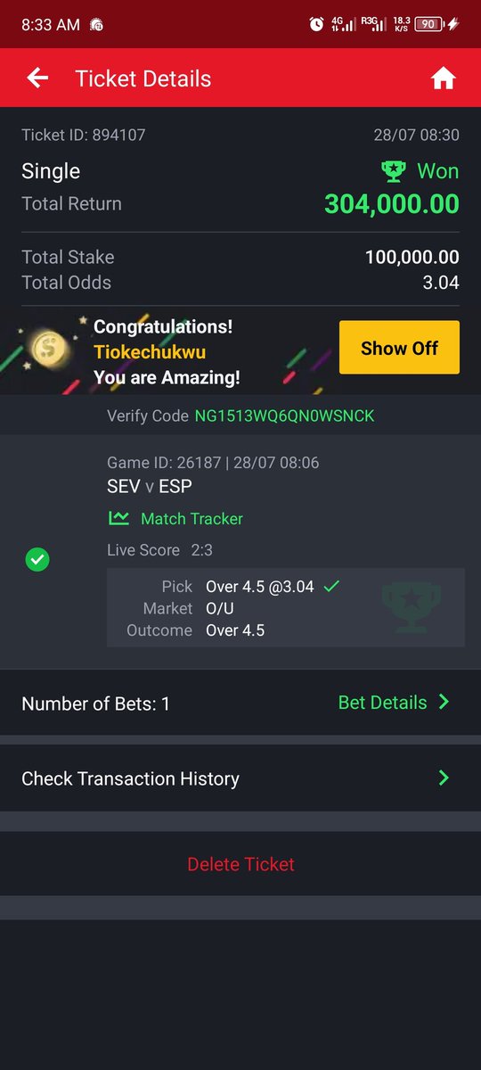 CentOddsTips's tweet image. 40+ Odds won! ✅👺
Giveaway time!!! 👺
Join our WhatsApp channel here: whatsapp.com/channel/0029Va…