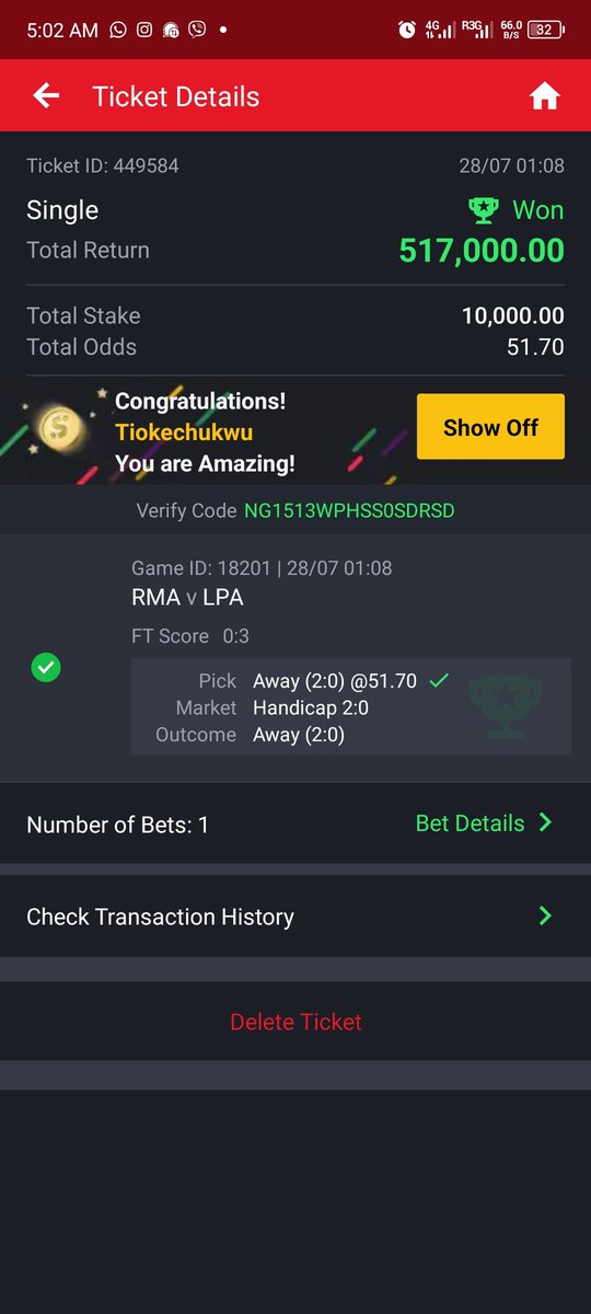 CentOddsTips's tweet image. 120+ Odds won! ✅👺
Giveaway time!!! 👺
Join our WhatsApp channel here: whatsapp.com/channel/0029Va…