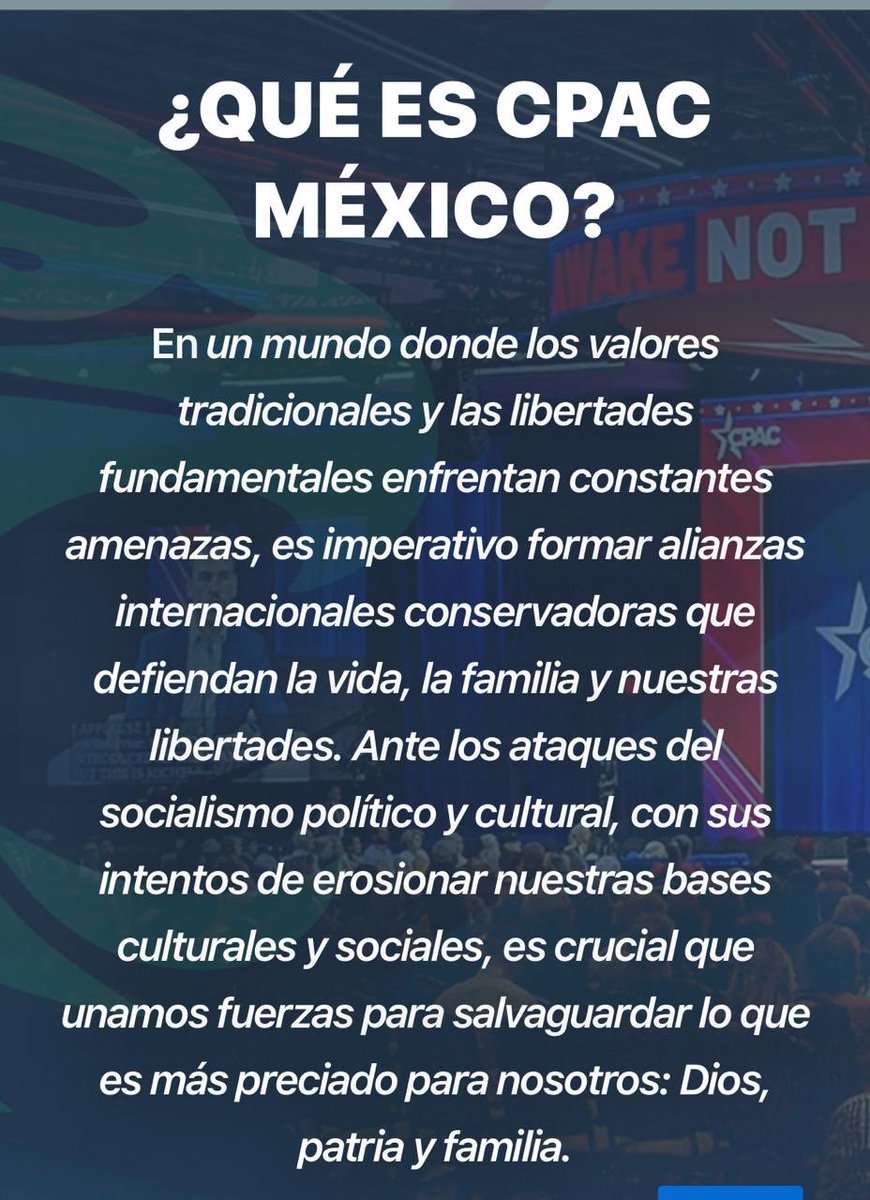 linaMor80110637's tweet photo. #Ea GRAN EVENTO CPAC MÉXICO Agosto 24 2024, En estos momentos es muy importante formar Alianzas para Salvar al mundo y a nuestro país, Participa y se parte de estas alianzas #CPACMEXICO #verasquesi VERÁSTEGUI #juntossomosmasfuertes https://t.co/OTXf9VGcpw