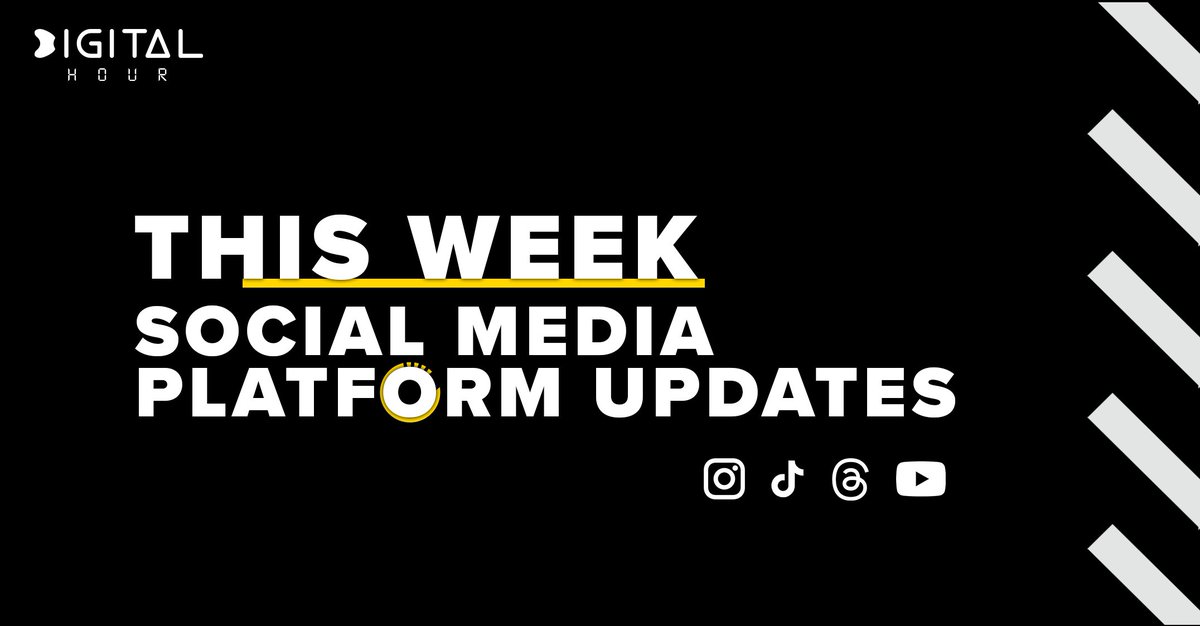 DigitalHour's tweet photo. Social media has NOT slowed down this week! Here's the lowdown on what's new 👇 https://t.co/UqpknC9c3q