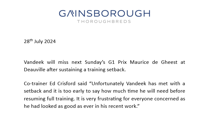 Vandeek update
