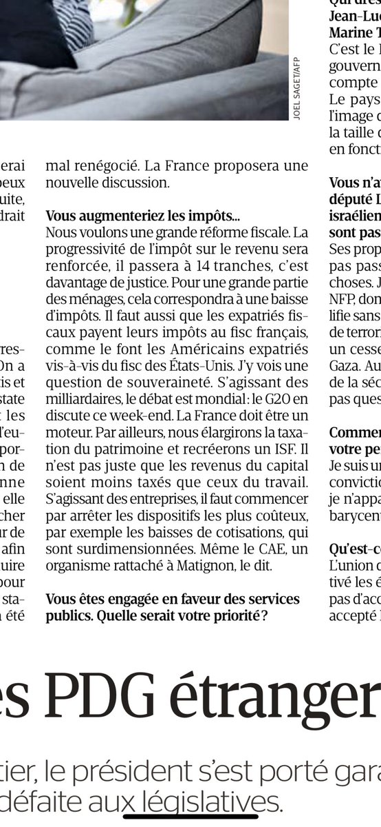 RolandLescure's tweet image. L’impôt universel à l’américaine avec 14 tranches d’impôt sur le revenu dont une à 90% ? 
Ça s’appelle de la confiscation.

@CastetsLucie dans @LaTribune a au moins le mérite de la clarté. 

Les Français, qui vivent, travaillent
et paient leurs impôts à l’étranger apprécieront.