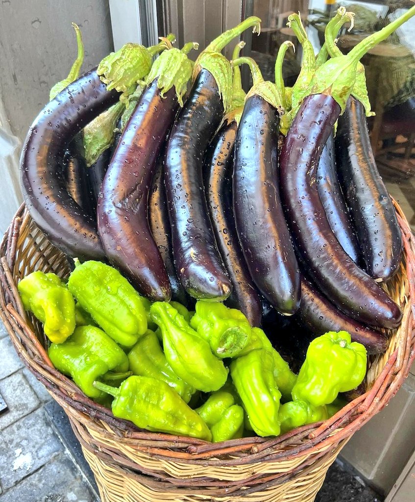 Birecik patlıcanı ve Birecik biberinin tam vakti 😍 Kebap ŞANLIURFA'DA yenir