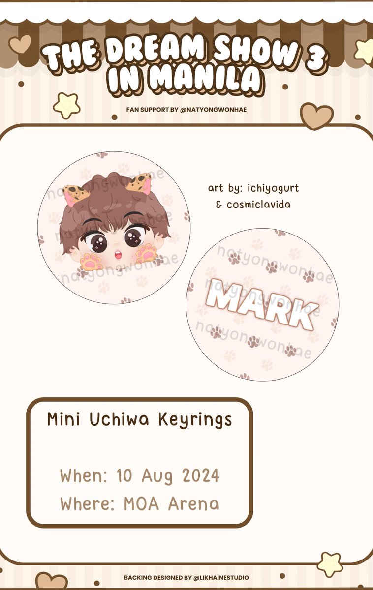 natyongwonhae's tweet photo. The Dream Show 3 in Manila
NCT Dream fan support by @natyongwonhae 

✨ like &amp; rt
✨ 1:1 ratio (limited qty)
✨ Aug 10 &amp; 11
✨ exact time &amp; loc: tba
✨ feel free to approach me and mention my username to claim

see you 🫶🏻
-🐰

#NCTDREAM 
#NCTDREAM_THEDREAMSHOW3_in_MNL https://t.co/OAz2g5VlV4
