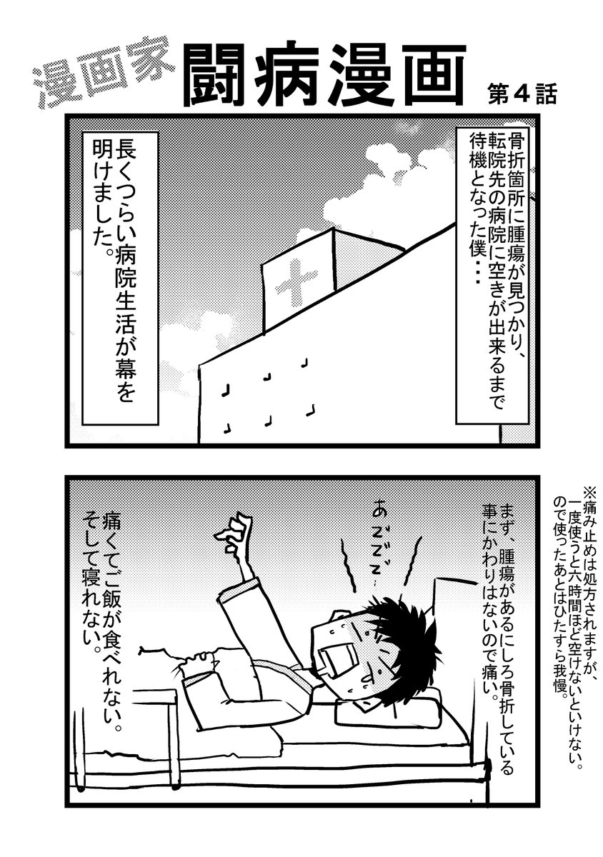第4話
#漫画家闘病漫画 #骨巨細胞腫 