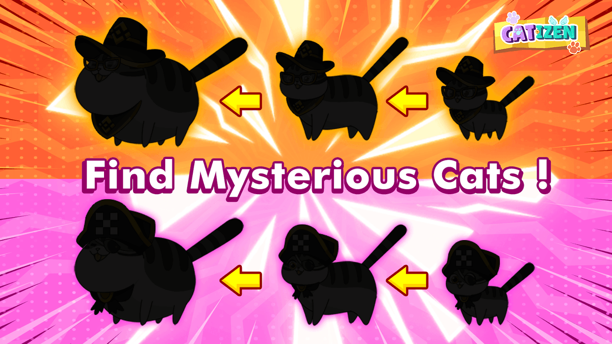 CatizenAI's tweet photo. Other mysterious cats have also joined https://t.co/vDwuJKXdkh ! Guess who they are? 😼

#Catizen #TON #Mantle https://t.co/ktSRlrs3vo