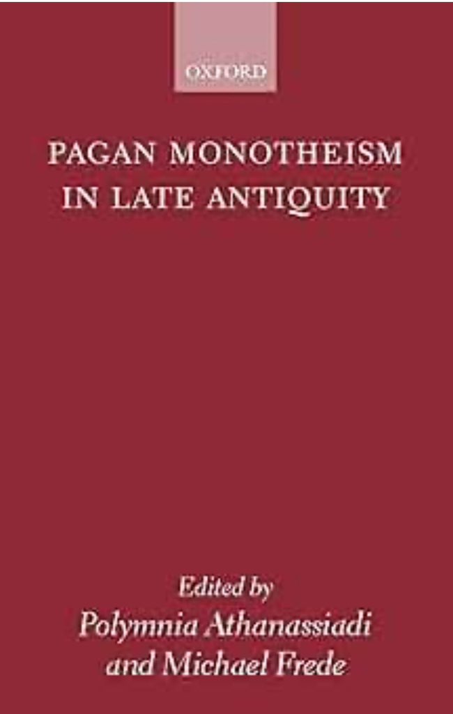 The replies and reactions are quite confusing. It is well attested in history that late antique philosophers especially the Neoplatonists thought little of scriptural religion and dismissed the God of scriptures as the opposite of pristine monotheism. The Neoplatonists of the