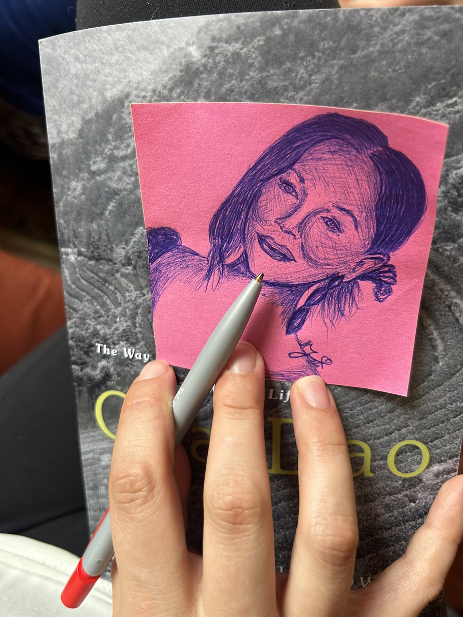 Nicky0Jackson's tweet photo. Pov: you absolutely feel like drawing. But all utensils you have to use are a pen and a post-it 😂 well I made it work - somehow
#art #artwork #portrait #miniportrait #MelissaOneil #SDCC2024 #TheRookie #LucyChen https://t.co/Lofka3SEwc